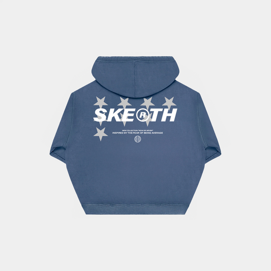 NOW OR NEVER HOODIE BLUE