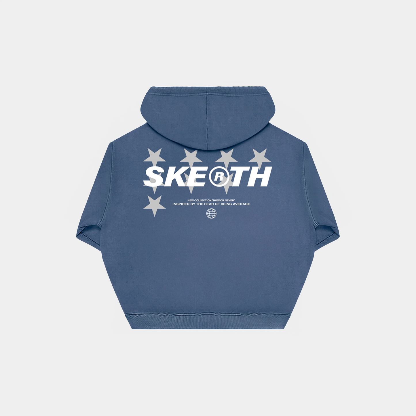 NOW OR NEVER HOODIE BLUE